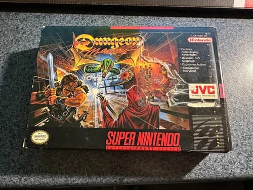 Dungeon Master for Super Nintendo (SNES) CIB Complete