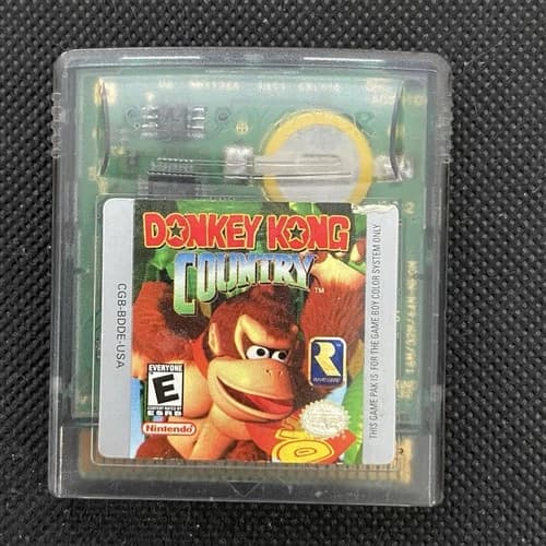Donkey Kong Country for Nintendo Gameboy Color - New Save Battery