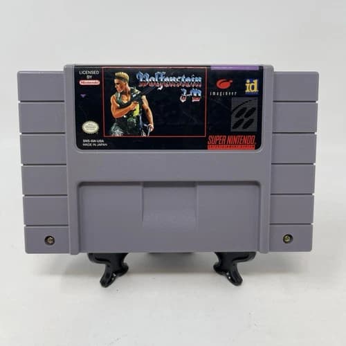 Wolfenstein 3D Super Nintendo Entertainment SNES Authentic (Cart Only) - Tested