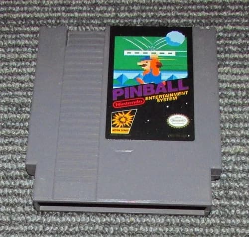 Pinball for Nintendo NES Authentic Fast Free Shipping