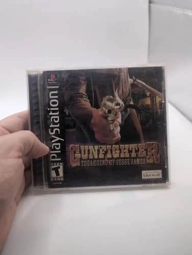 Gunfighter The Legend of Jesse James PlayStation 1 PS1 Tested Working