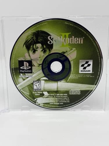 Suikoden II (2) (Sony PlayStation 1, PS1, 1999) Disc Only - Tested & Works