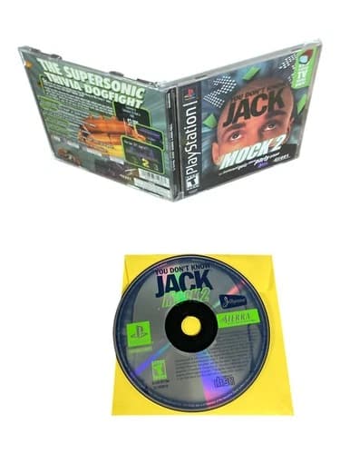 Sony PlayStation 1 PS1 CIB COMPLETE TESTED You Don't Know Jack Mock 2