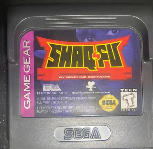 Shaq-Fu - Sega Game Gear - Electronic Arts - Good Condition