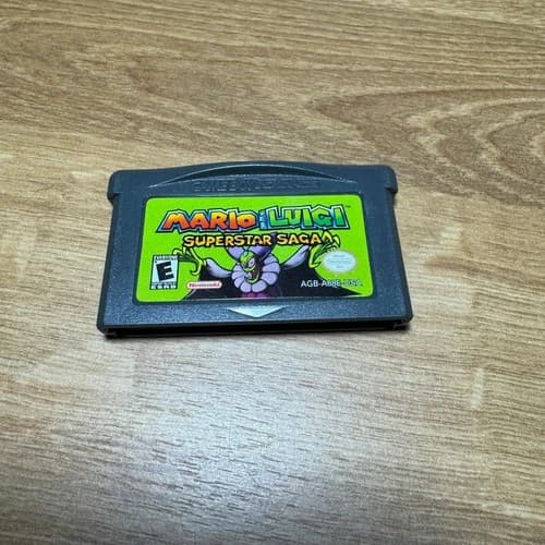 Mario and Luigi Superstar Saga (Game Boy Advance, 2003) Authentic Tested