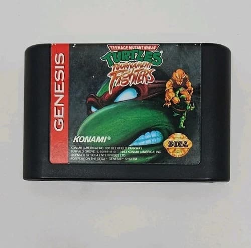 Teenage Mutant Ninja Turtles - Tournament Fighters Sega Genesis Tested Cart Only
