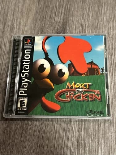 Mort the Chicken (PS1) Complete CIB - Tested