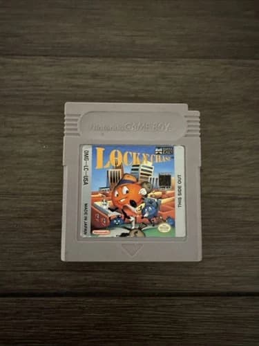 Lock N' Chase (Nintendo Gameboy, 1990) Loose Game Cartridge Tested