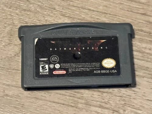 Batman Begins Nintendo Game Boy Advance GBA Authentic
