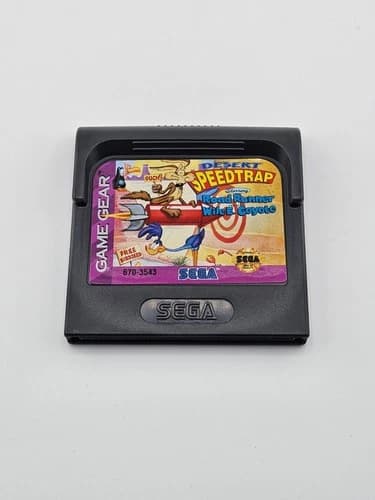 Sega Game Gear Desert Speedtrap Road Runner and Wile E Coyote Cartridge Only
