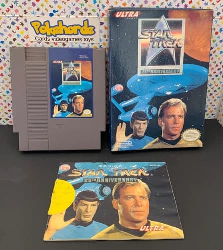 Star Trek 25th Anniversary NES CIB