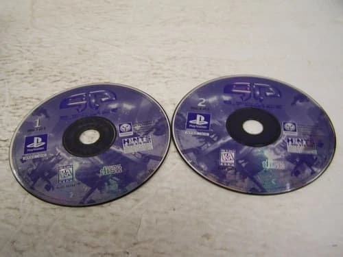 G Police (PS1, 1997) Discs Only