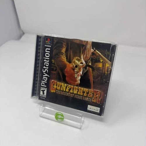 Gunfighter The Legend of Jesse James (Sony PlayStation 1 PS1, 2001)