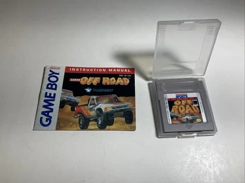 Super Off Road (Nintendo Game Boy, 1992) Tested 🔥🔥🔥