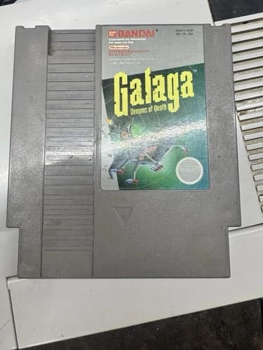 Galaga: Demons of Death (Nintendo NES) Authentic - Tested
