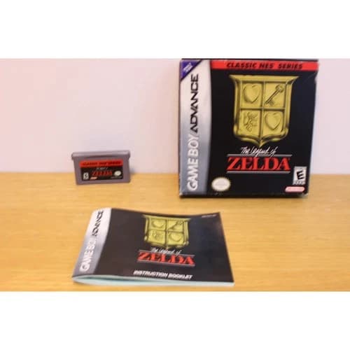 The Legend of Zelda Classic NES Series Nintendo Game Boy Advance GBA CIB Tested