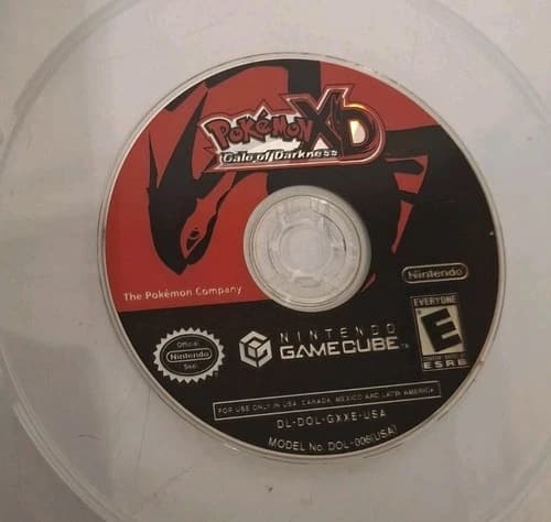 Pokemon XD: Gale of Darkness (Nintendo GameCube, 2005) Disc Only TESTED WORKS