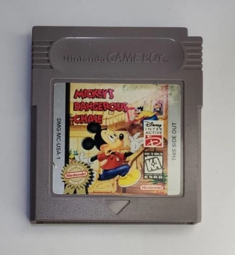 Mickey's Dangerous Chase (Nintendo Game Boy, 1991) Game Cartridge Only