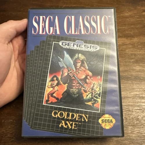 Golden Axe (Sega Genesis) Tested - Authentic