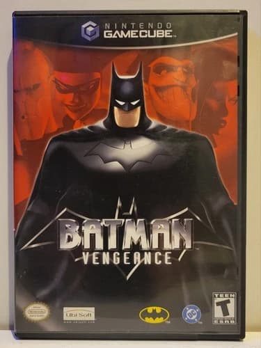 Batman: Vengeance Nintendo GameCube 2001, Complete in Box, Tested Working