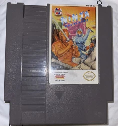 Ninja Crusaders NES Cart Game for Nintendo Vintage | Cleaned Tested Polished