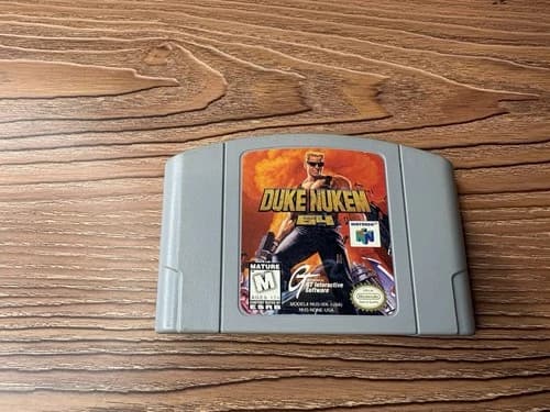 Duke Nukem 64 Nintendo N64 Video Game Authentic Cartridge Only Tested Works