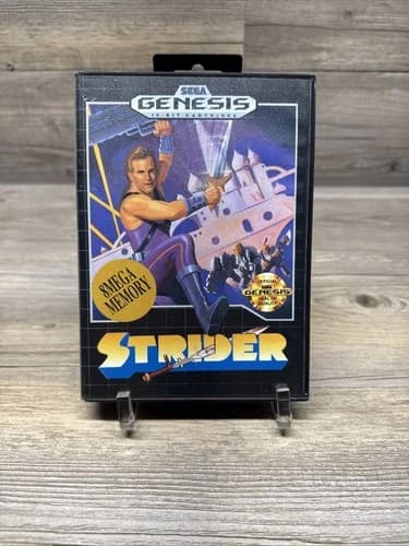 Strider - Sega Genesis Complete TESTED CIB