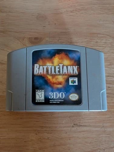 BattleTanx Nintendo 64 N64 Video Game