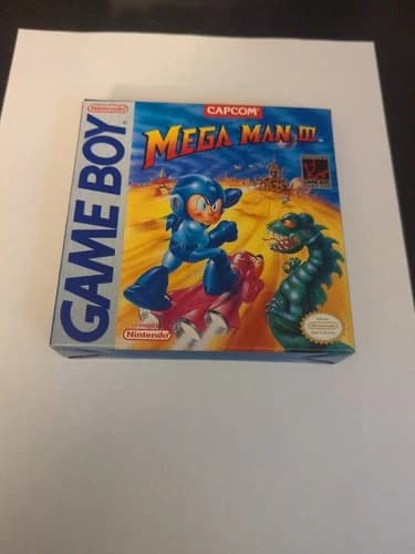 Mega Man 3 Gameboy Cib