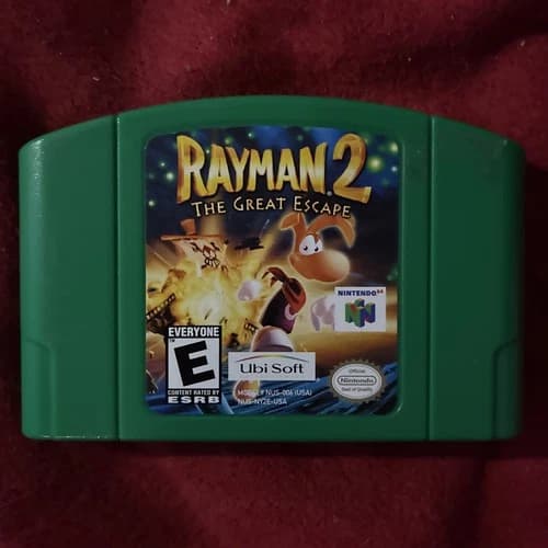 Rayman 2: The Great Escape (Nintendo N64, 1999) *Authentic, Tested* N64