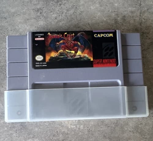 Capcom Demon's Crest SNES Cartridge NTSC-U/C (US/Canada) Licensed