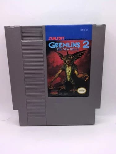 Gremlins 2 (Nintendo NES, 1990) Tested