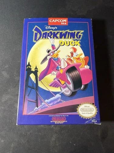 Darkwing Duck (Nintendo NES)Works Authentic CIB Tested EXCELLENT!!!