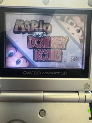 Mario Vs. Donkey Kong (GBA, GameBoy Advance) Authentic! Tested!