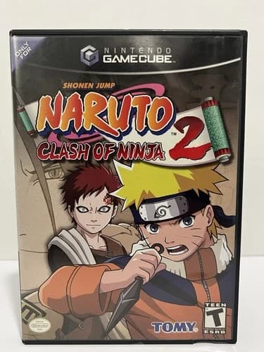 Naruto: Clash of Ninja 2 CIB (Nintendo GameCube) Complete TESTED w Reg Card