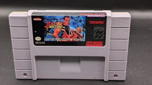 Art of Fighting (Super Nintendo SNES, 1992) Tested