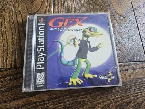 Gex Enter the Gecko (Sony PlayStation 1 PS1, 1998)