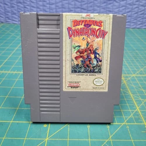 Defenders of Dynatron City NES Game Cartridge Tested Works Good Condition