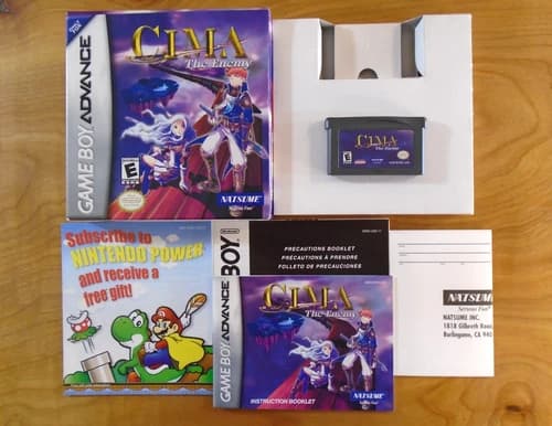 Cima The Enemy Game Boy Advance ~ Tested/Working