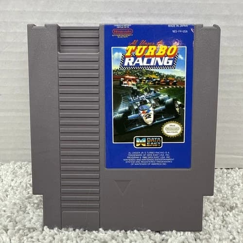 Al Unser Jr Turbo Racing (Nintendo Entertainment System, 1990) Cartridge Only