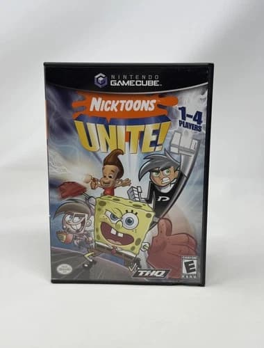 Nicktoons Unite Nintendo GameCube Complete CIB Immaculate Disc Tested Ships Fast