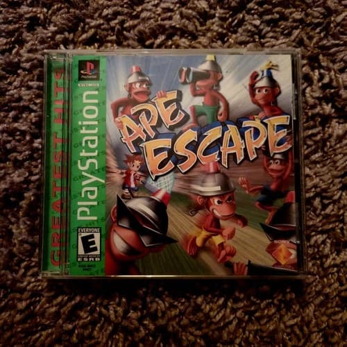 Ape Escape (Sony PlayStation 1, 1999) PS1 Greatest Hits CIB Complete