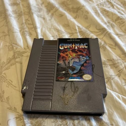 Gun NAC Authentic Nintendo NES Cartridge Only Tested Working