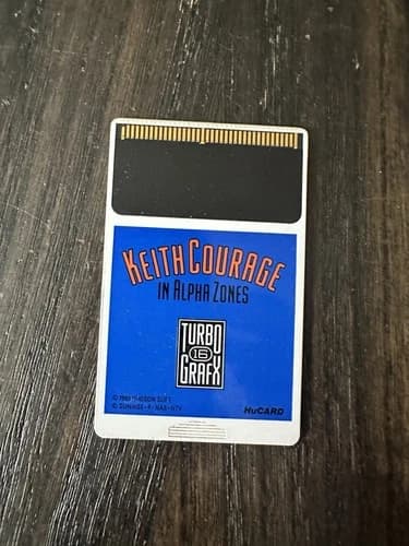 Turbo Grafx 16 Game Only Keith Courage In Alpha Zones