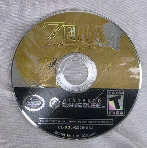 The Legend of Zelda: Twilight Princess (GameCube) Disc Only -Tested & Working