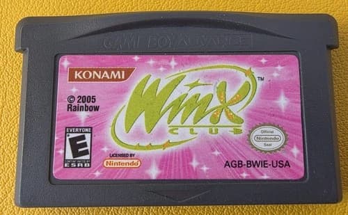 Winx Club (2005) Game Boy Advance Cartridge Only Tested and Working
