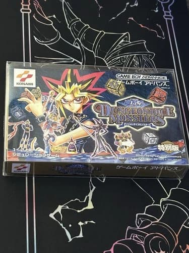 Yu-Gi-Oh Dungeon Dice Monsters Nintendo Game Boy Advance Konami 2001 *GAME ONLY*