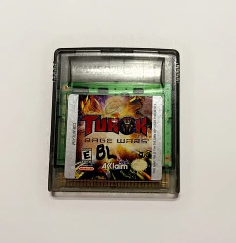Turok: Rage Wars (Nintendo Game Boy Color, 1999) Cartridge Only Tested Works
