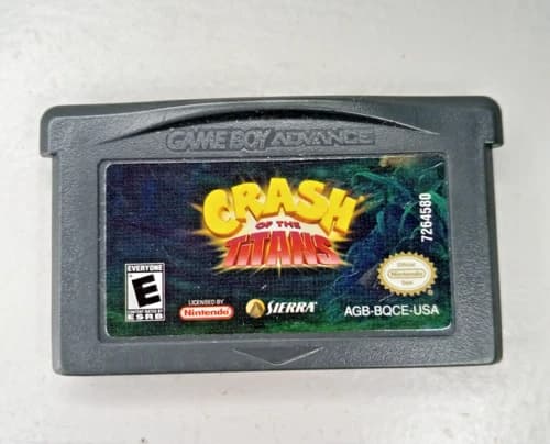 Crash of the Titans (Nintendo Game Boy Advance, 2007) *Only cart*