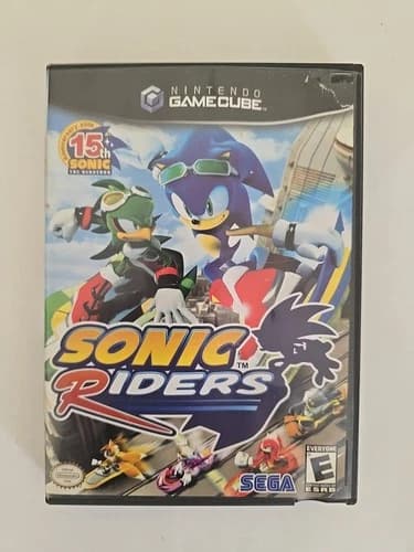 Sonic Riders Nintendo GameCube Sega Tested Complete